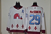 Avalanche 29 Nathan MacKinnon White 2020-21 Reverse Retro Adidas Jersey,baseball caps,new era cap wholesale,wholesale hats